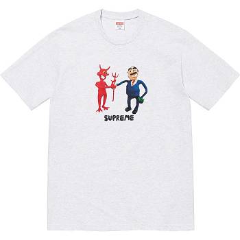Camiseta Supreme Business Tee Beige | CO379EX