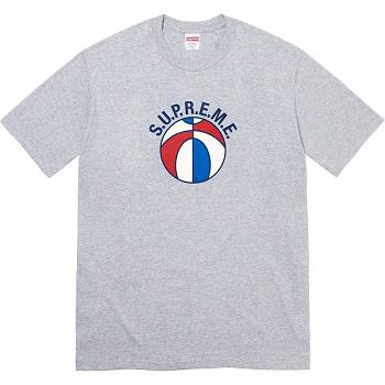 Camiseta Supreme League Tee Gris | CO356YU