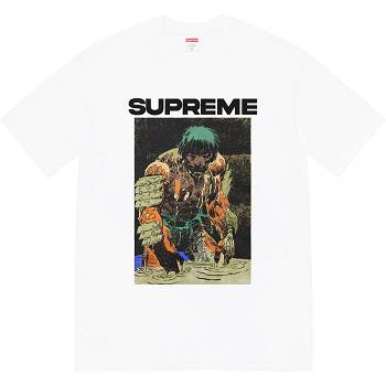 Camiseta Supreme Ronin Tee Blancas | CO354RW