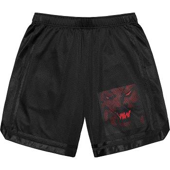 Pantalones Cortos Supreme Ronin Mesh Negras | CO241XF