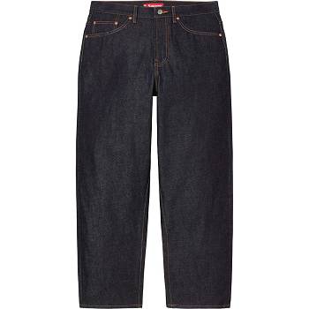 Pantalones Supreme Rigid Baggy Jean Negras | CO164CE