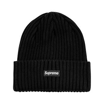 Sombreros Supreme Overdyed Logo Beanie Negras | CO483EX