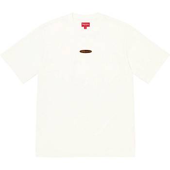Suéteres Supreme Oval Logo S/S Top Blancas | CO252YU
